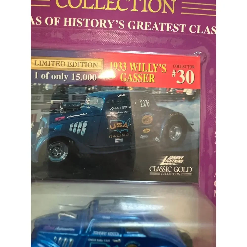 Johnny Lightning Classic Gold Collection 1933 Willy's Gasser Limited Ed 1/15000
